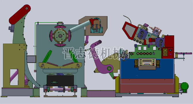 掀開式三合一送料機(jī)3D圖