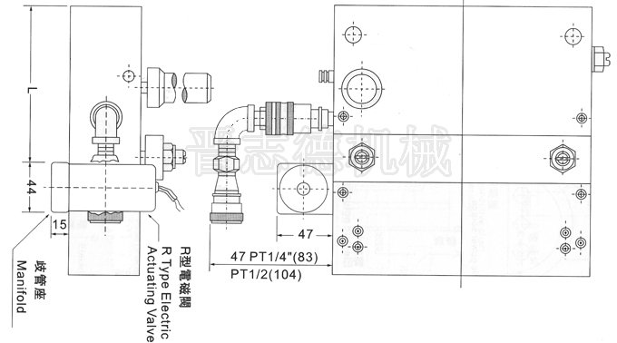 空氣送料機(jī)R型電磁閥,空氣送料機(jī)R型電磁閥結(jié)構(gòu)圖