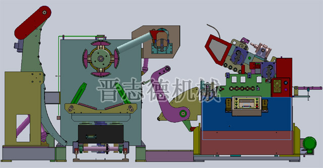 三合一送料機(jī)3D結(jié)構(gòu)圖