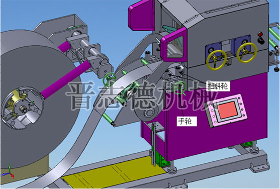 送料機入料寬度調整